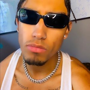 Authentic Giorgio Armani deep black shades